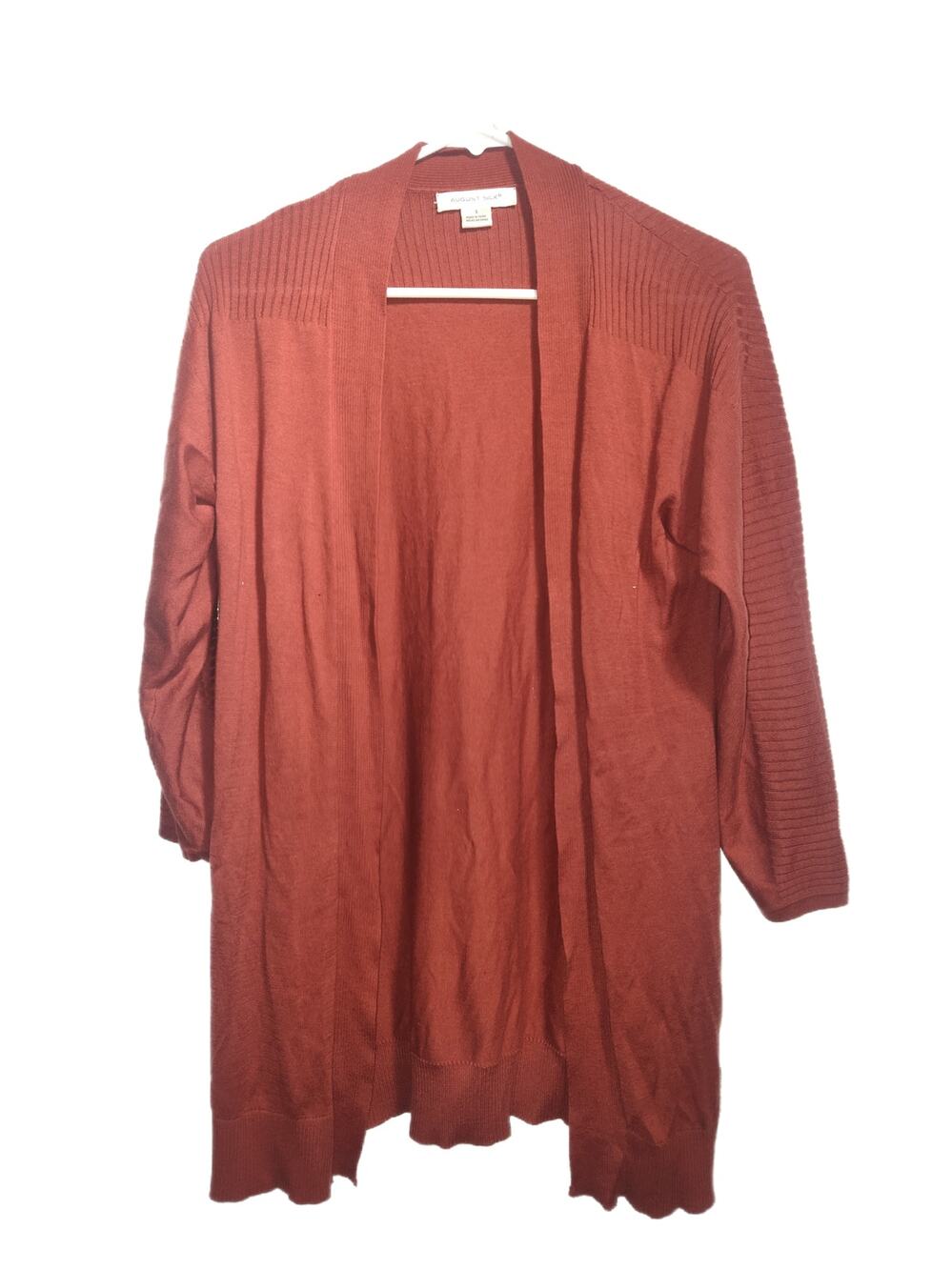 August Silk Women's Cardigan Size Small